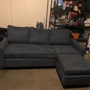 Nice Sofa with Ottoman